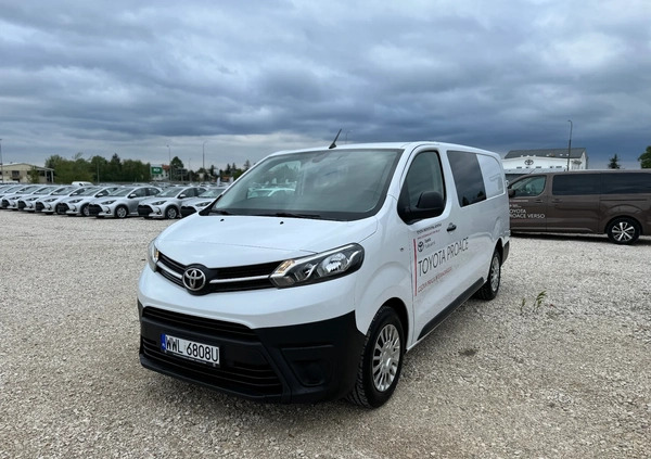 Toyota ProAce cena 164000 przebieg: 34352, rok produkcji 2023 z Łomianki małe 106
